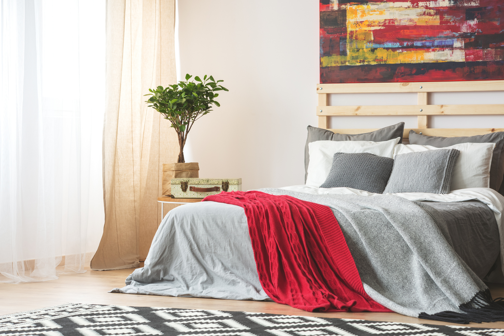 Intérieur d'un appartement de luxe à louer à Montréal