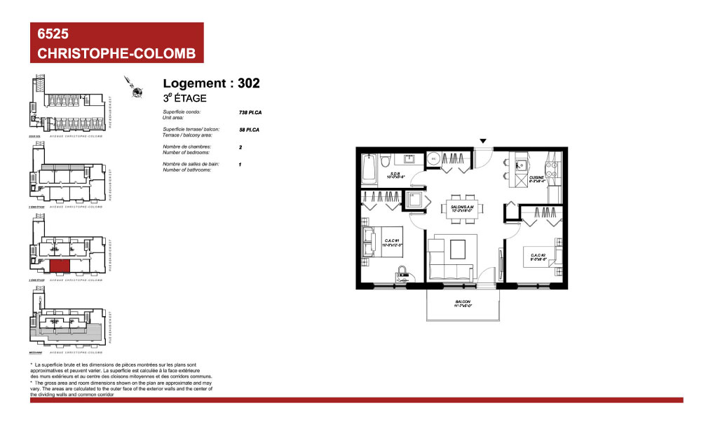 6525 Christophe Colomb apartment